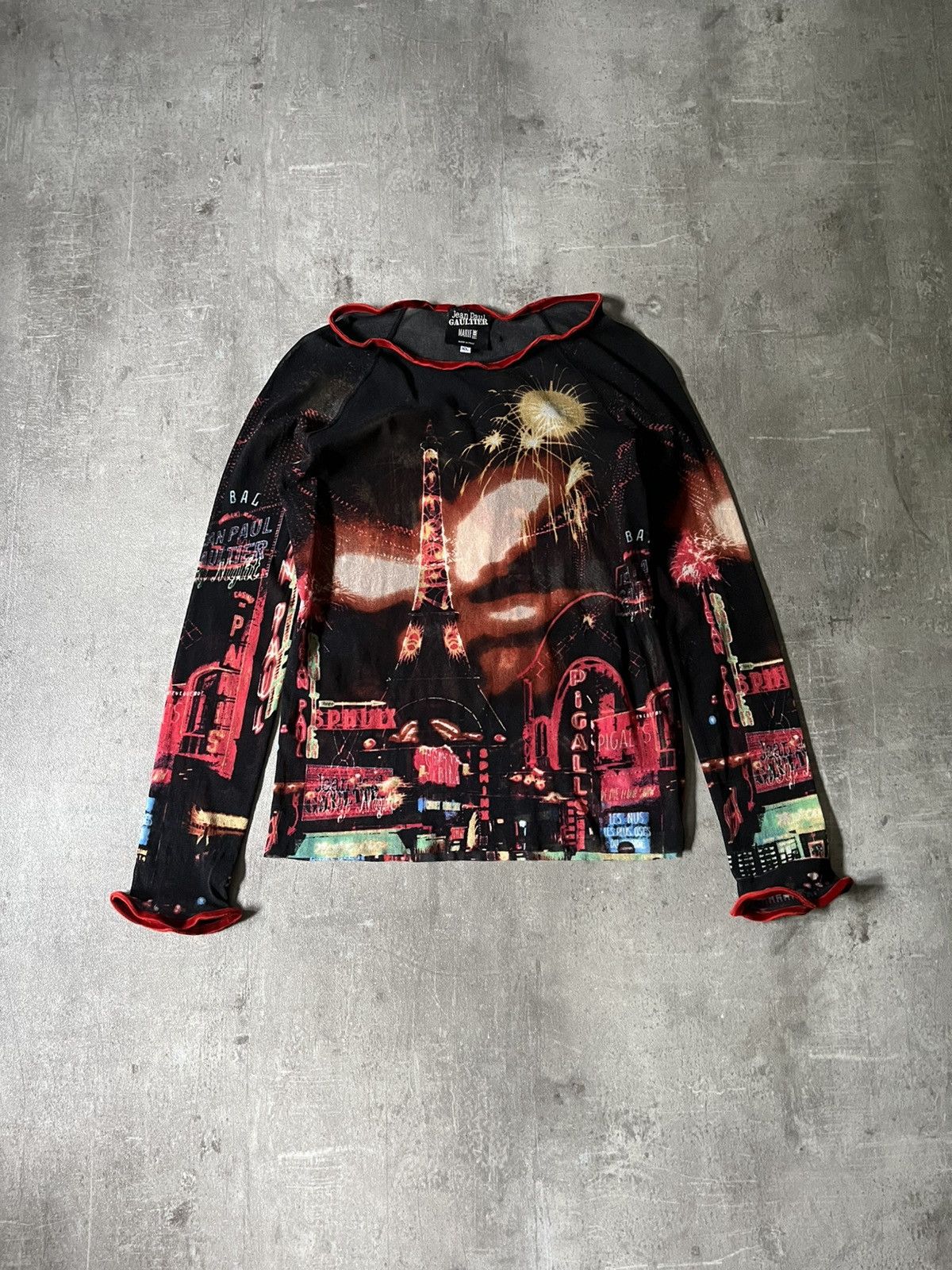 Jean Paul Gaultier × Vintage 2000s Asian Japanese mesh long