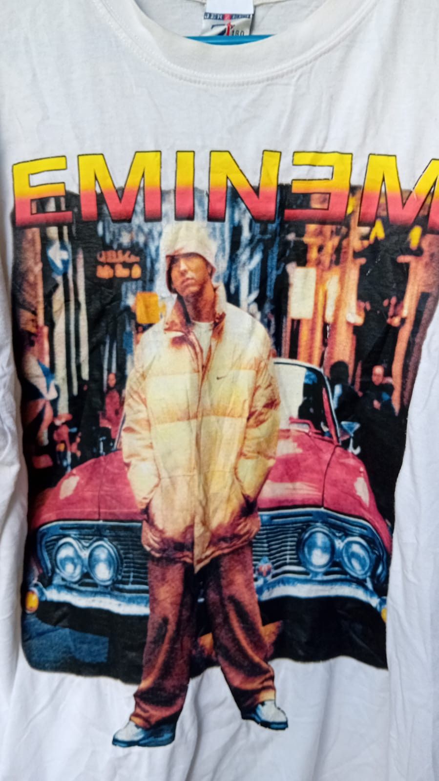 Eminem × Jerzees × Vintage Eminem The Marshall Mathers LP Vintage Rap t-shirt Jerzees L Size US L / EU 52-54 / 3 - 2 Thumbnail