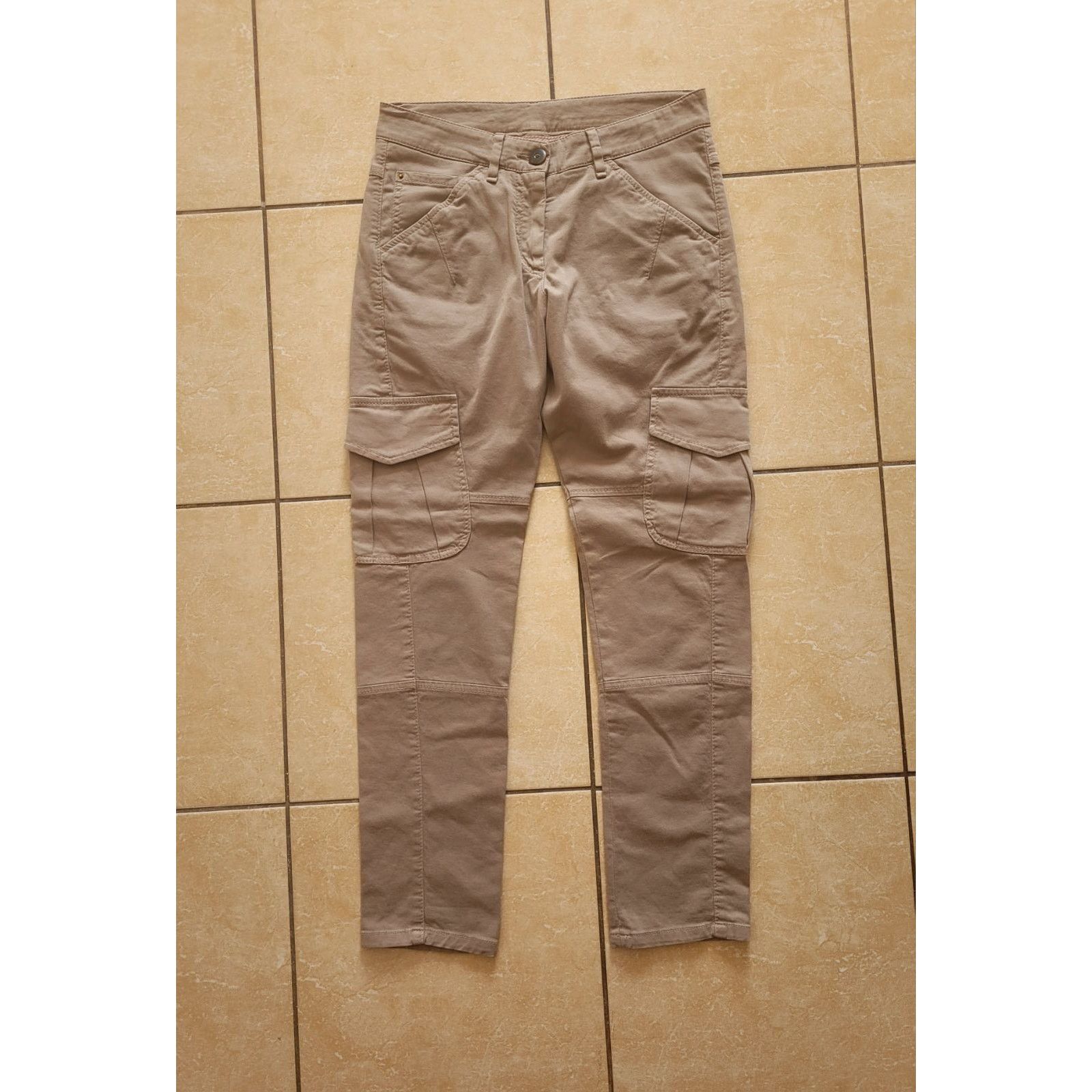 Brunello Cucinelli Brunello Cucinelli women cargo pants Size 30" / US 8 / IT 44 - 1 Thumbnail