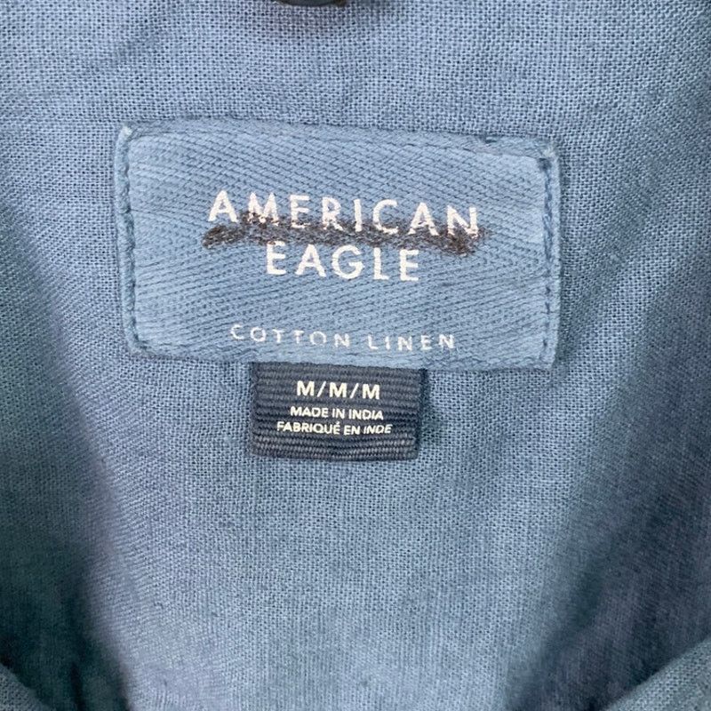 American Eagle Outfitters 2 New American Eagle Mens Medium Button Up Collar Shirts Size US M / EU 48-50 / 2 - 3 Thumbnail