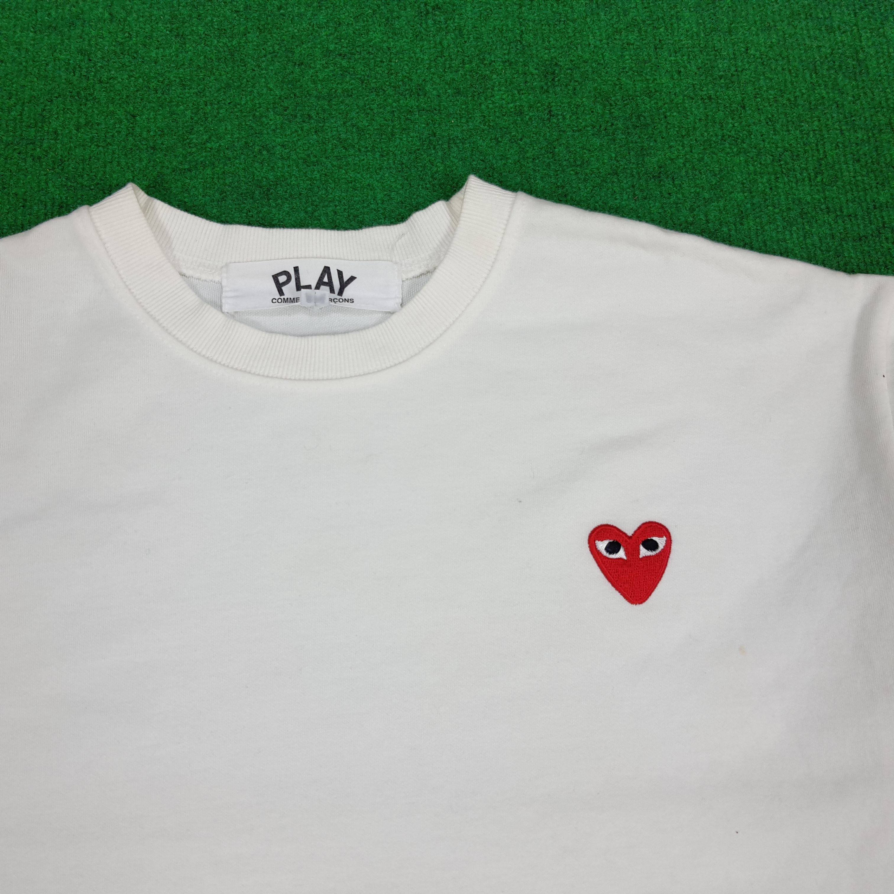 Comme des Garcons PLAY × Japanese Brand × Vintage Vintage Comme Des Garcons Play Japanese Brand Sweatshirt Size US L / EU 52-54 / 3 - 2 Thumbnail