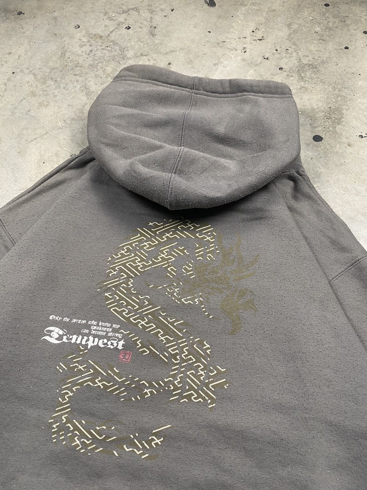 14th Addiction × If Six Was Nine × Japanese Brand y2k Sunfaded Beaumere Tempest Sukajan Pullover Size US L / EU 52-54 / 3 - 2 Thumbnail