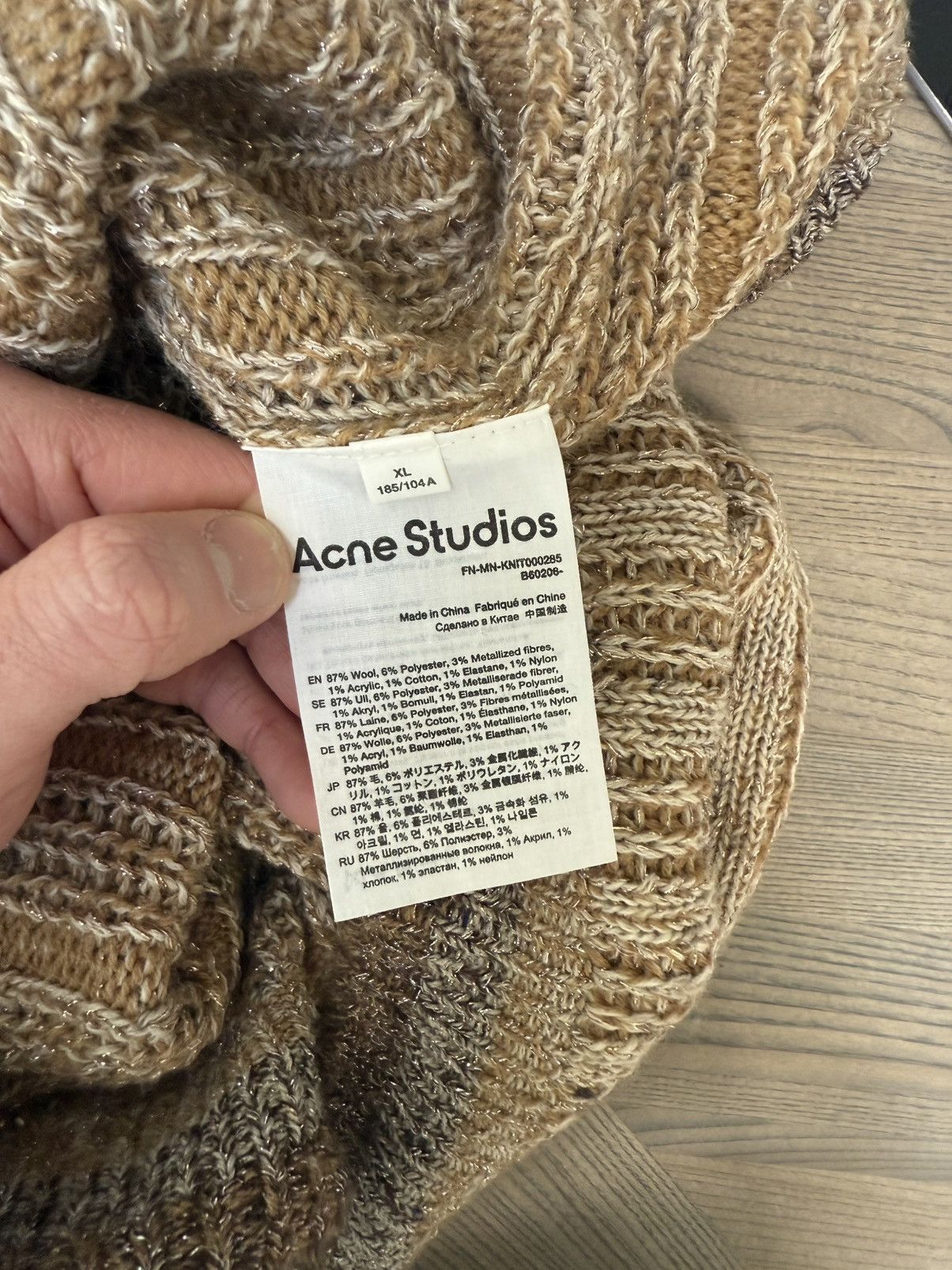 Acne Studios Acne Studios Wool Jumper Size US XL / EU 56 / 4 - 3 Thumbnail