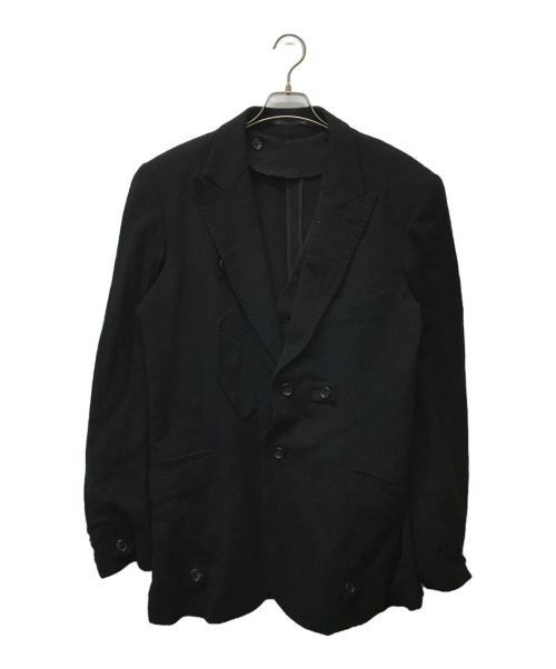 Yohji Yamamoto Yohji Yamamoto pour homme peak lapel tailored jacket Size US XL / EU 56 / 4 - 1 Thumbnail