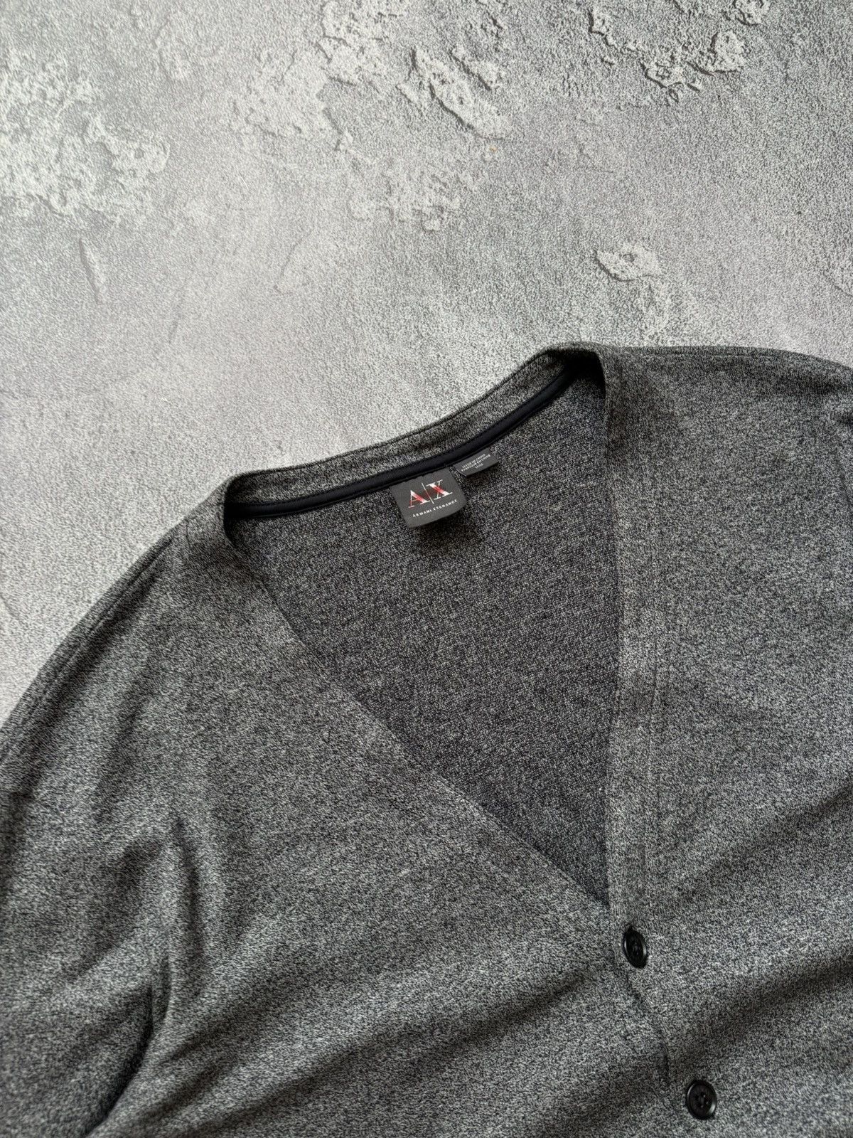 Armani × Armani Exchange × Emporio Armani Armani exchange M button up cardigan sweater knit knitwear Size US M / EU 48-50 / 2 - 4 Thumbnail