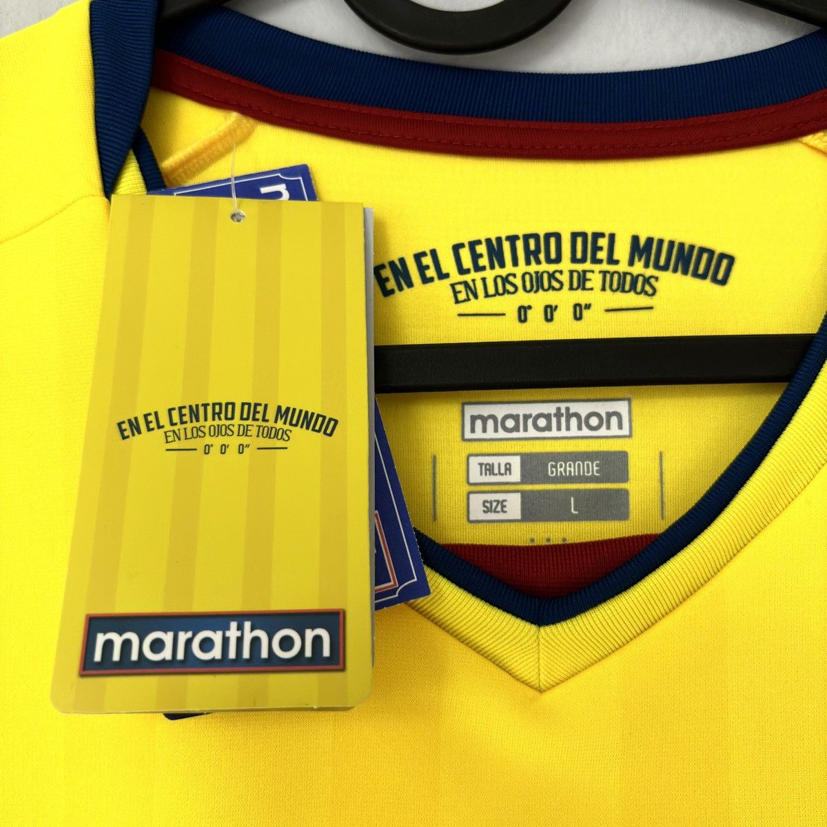 Other NEW 2017 2018 Ecuador Marathon Home Kit Soccer Jersey Shirt Size US L / EU 52-54 / 3 - 5 Thumbnail