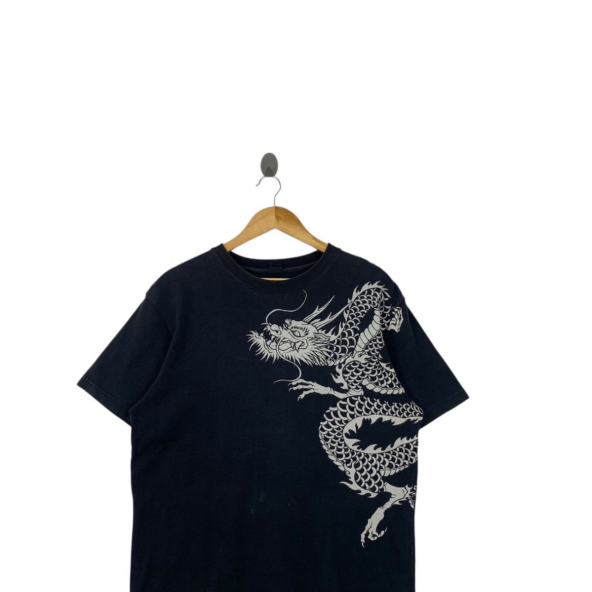 Vintage Vintage ETERNAL BITCHU KURASHIKI Dragon Ryu Tee Shirt Top Size US L / EU 52-54 / 3 - 2 Thumbnail
