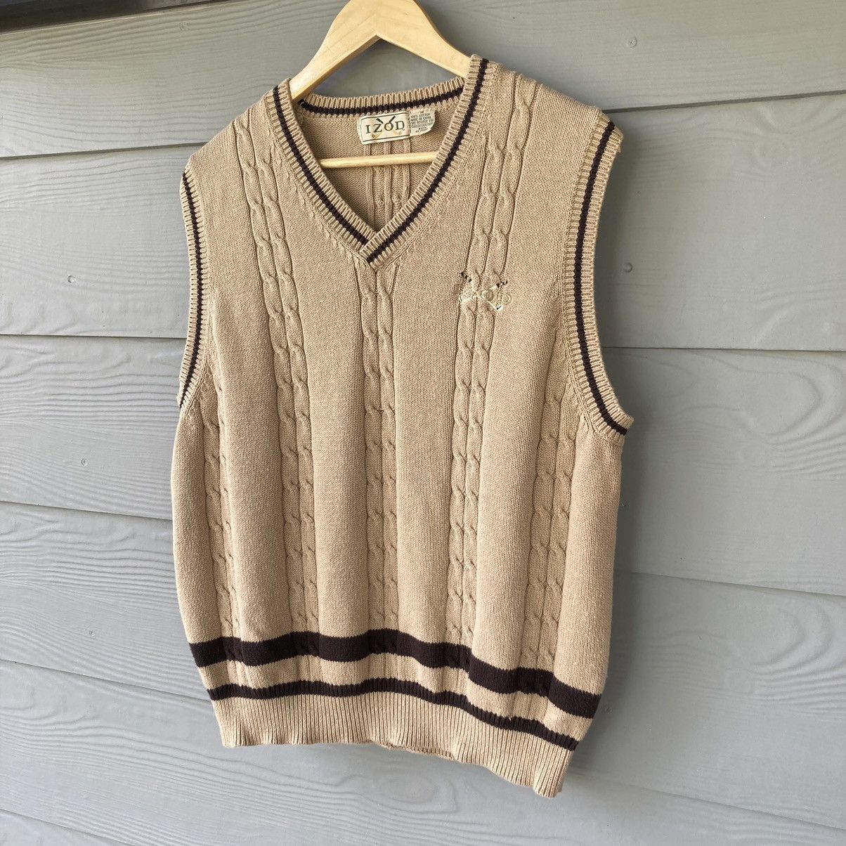 Izod × Vintage Vintage Izod Sweater Vest Size M Size M / US 6-8 / IT 42-44 - 3 Thumbnail