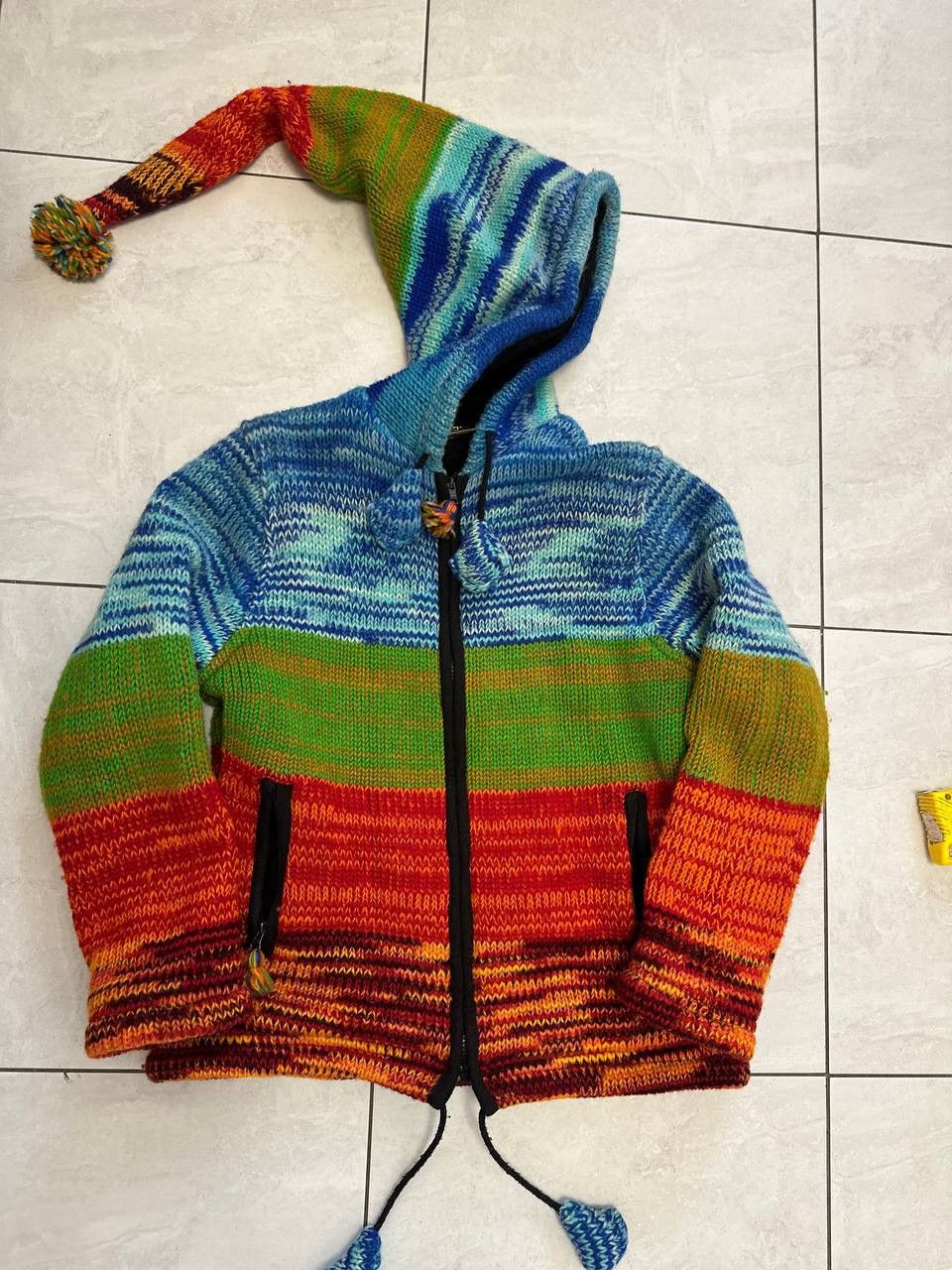 Other Nepal Y2K Avant Garde zip wool hoodie Size US S / EU 44-46 / 1 - 1 Thumbnail
