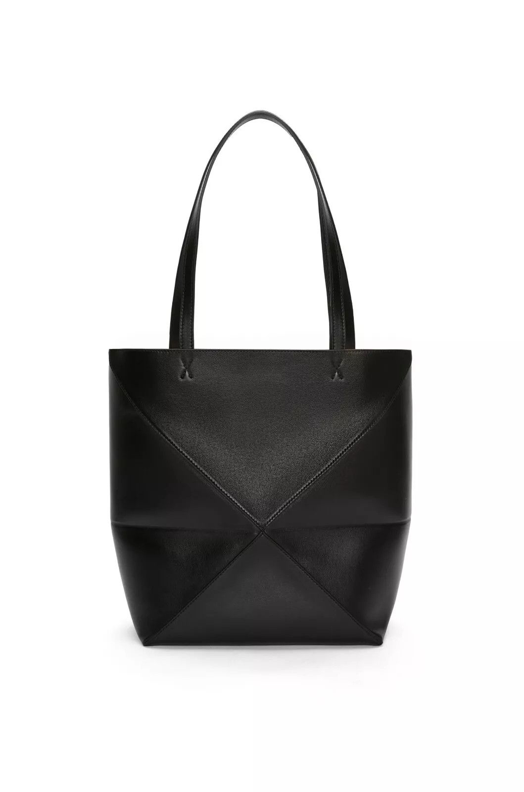 Loewe LOEWE Puzzle Medium Fold Black Leather Tote New Auth Size ONE SIZE - 3 Thumbnail