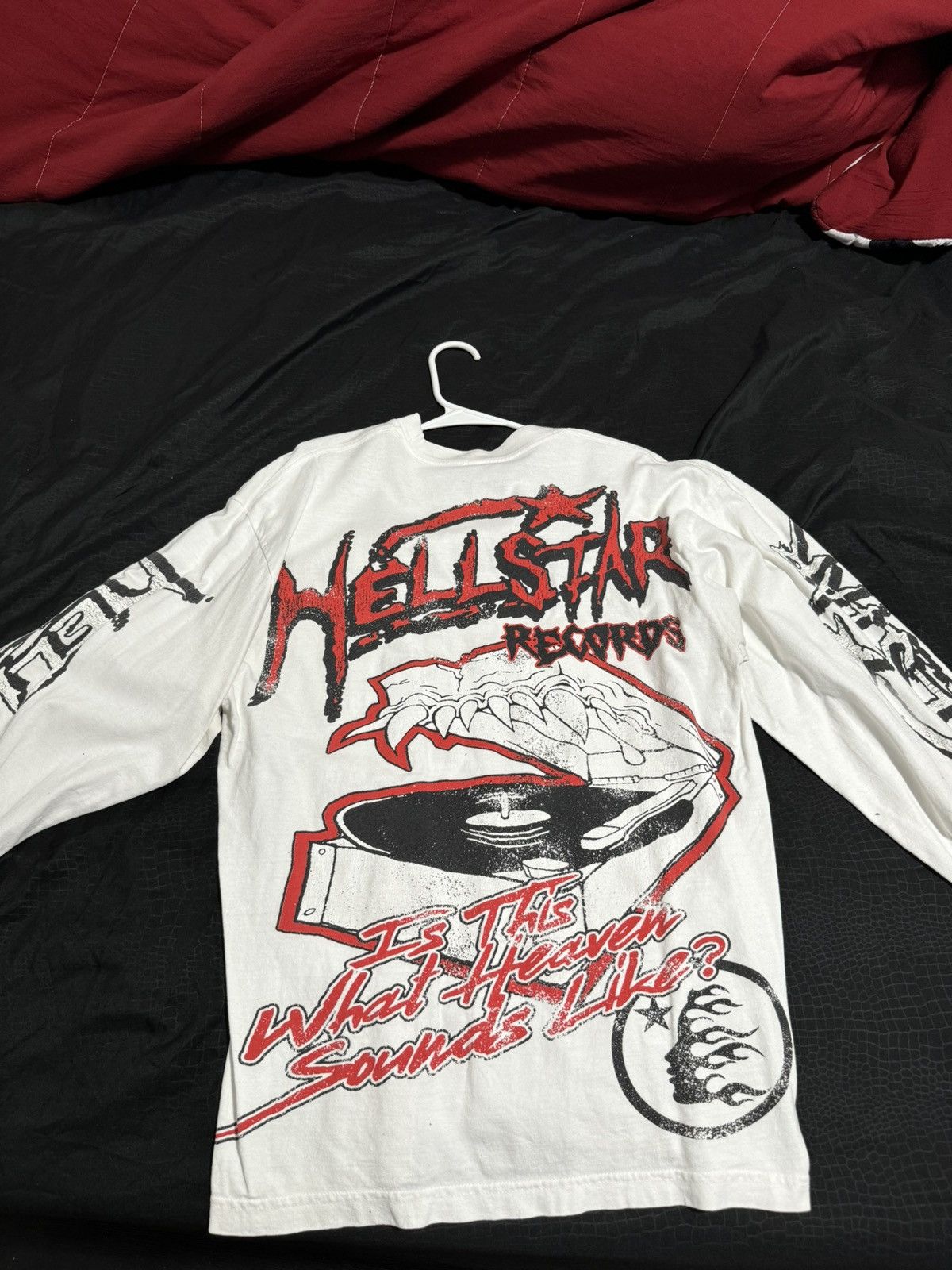 HELLSTAR Hellstar record s long sleeve shirt Size US M / EU 48-50 / 2 - 4 Thumbnail