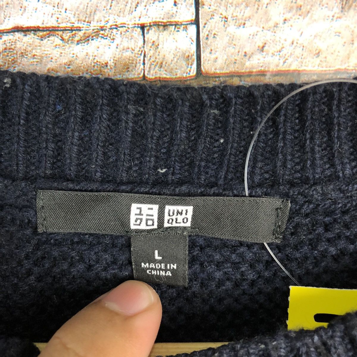 Japanese Brand × Uniqlo Uniqlo Dark Blue Vest Knitwear #A782 Size M / US 6-8 / IT 42-44 - 9 Thumbnail