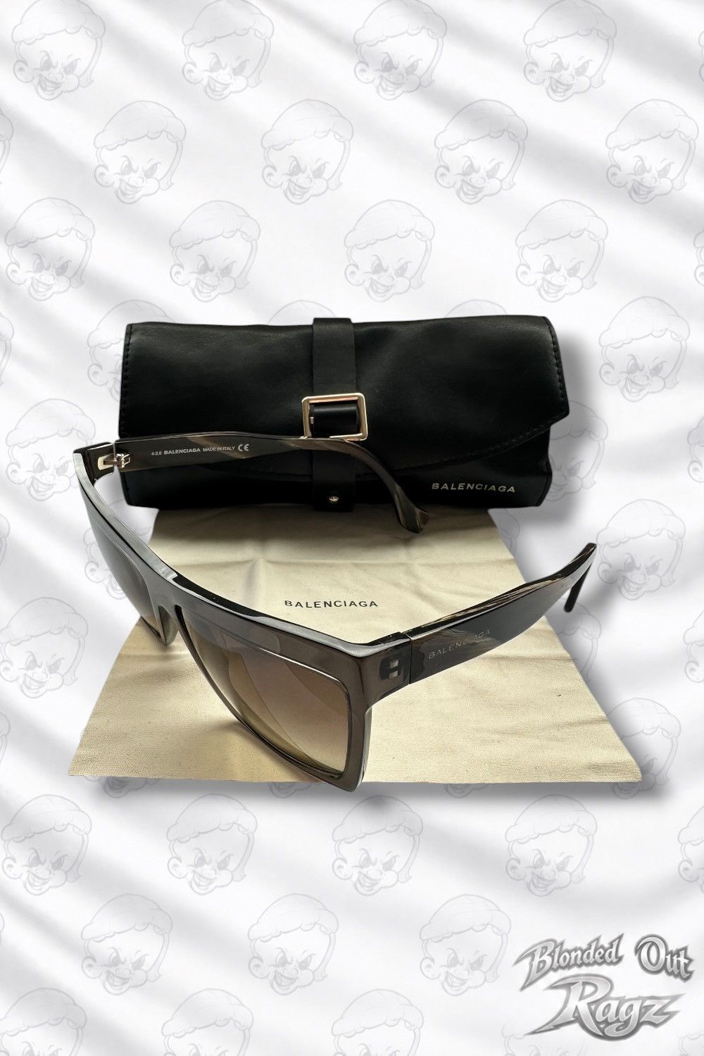 Balenciaga Balenciaga BA89 Vintage Sunglasses Size ONE SIZE - 1 Thumbnail