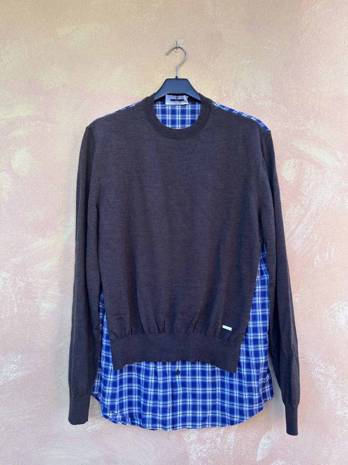 wool cotton sweater knit shirt rick owens dsquared margiela
