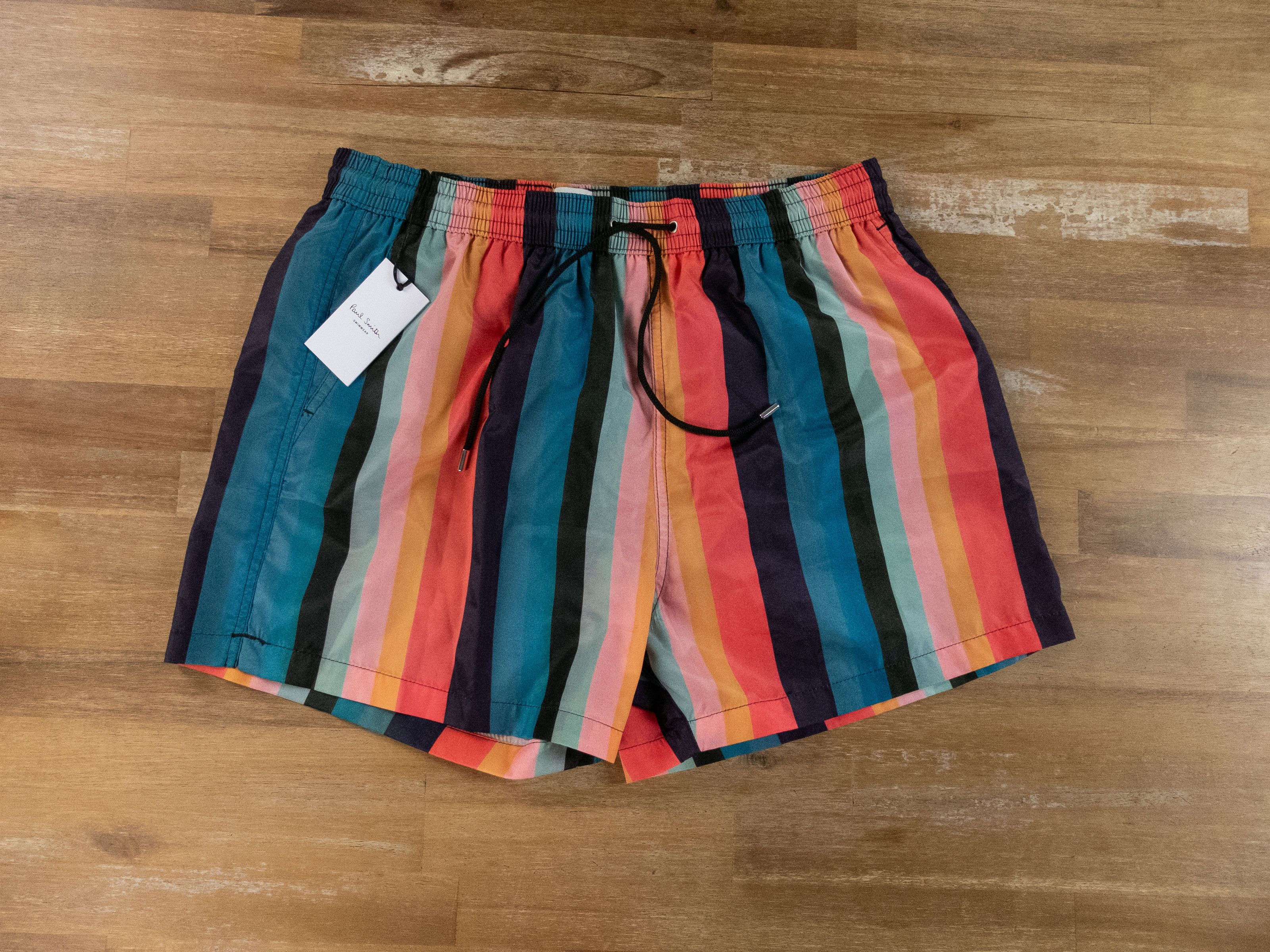Paul Smith PAUL SMITH short classic artist stripe swim shorts Large Size US 34 / EU 50 - 2 Thumbnail
