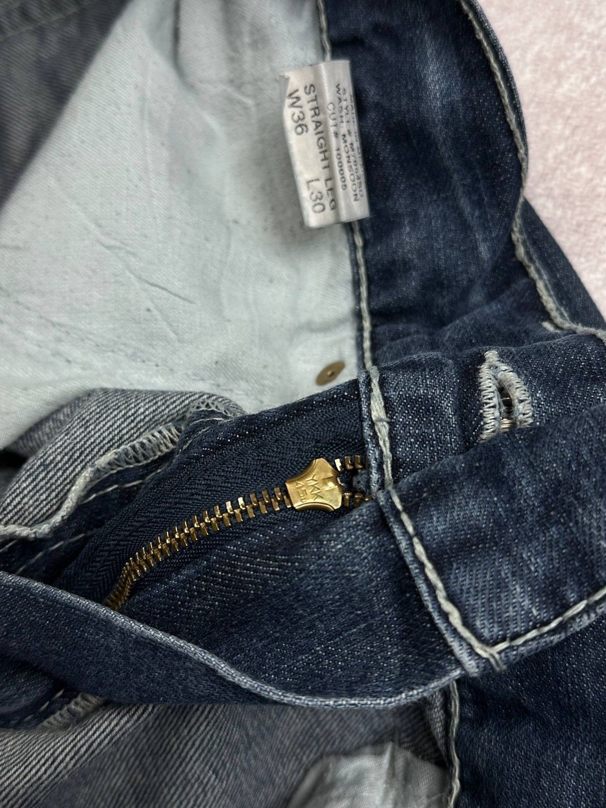 JNCO Vintage 90s JNCO Jeans Y2K Embroidery Baggy Flared Jeans 36
