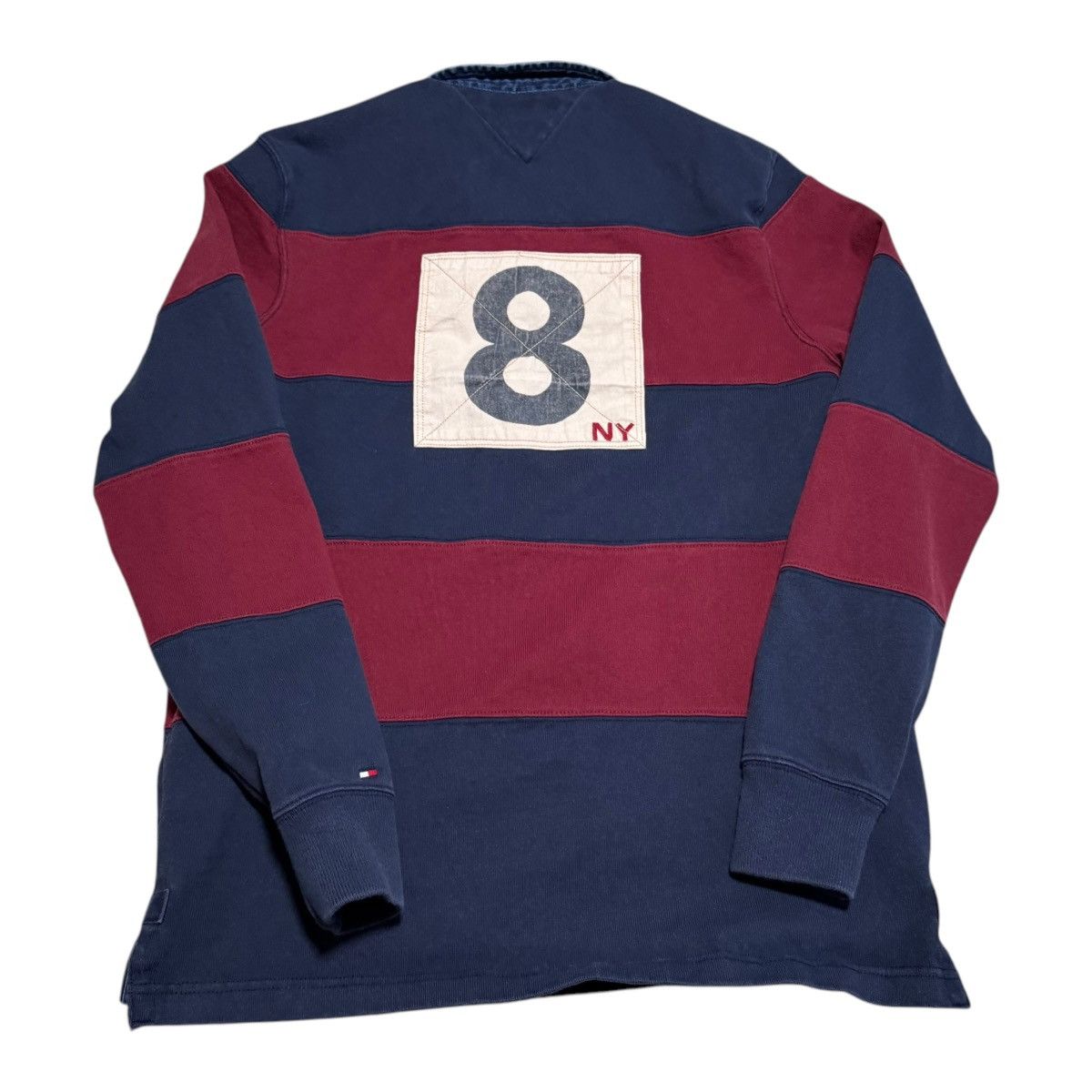 Tommy Hilfiger Tommy Hilfiger Polo Rugby Long Sleeve Shirt Adult Medium Size US M / EU 48-50 / 2 - 4 Thumbnail