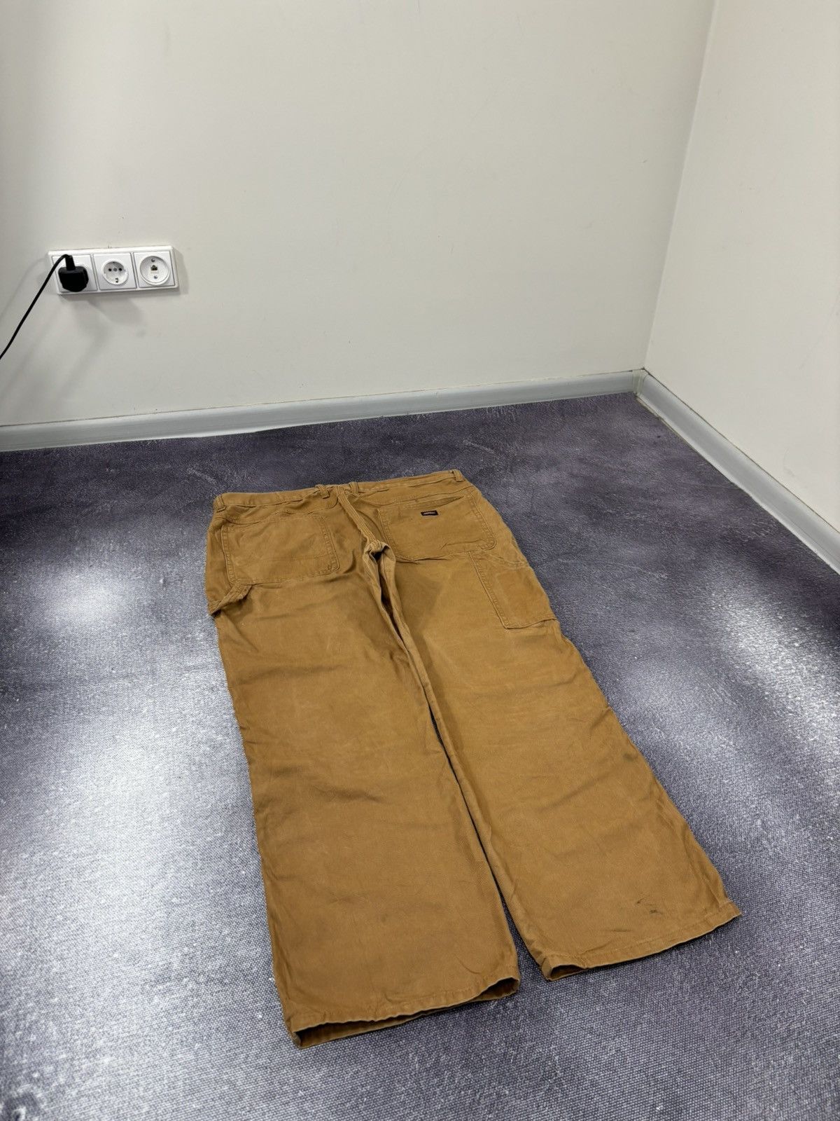 Dickies Vintage Dickies USA Orange Skate Hype Baggy Carpenter Pants Size US 38 / EU 54 - 3 Thumbnail