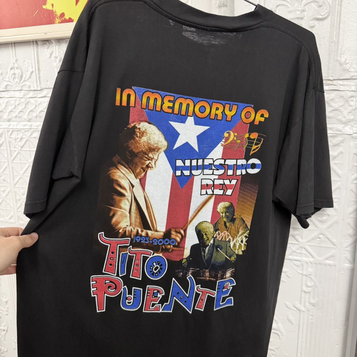 Vintage vintage tito puente mambo king rap tee tshirt Size US XL / EU 56 / 4 - 5 Thumbnail
