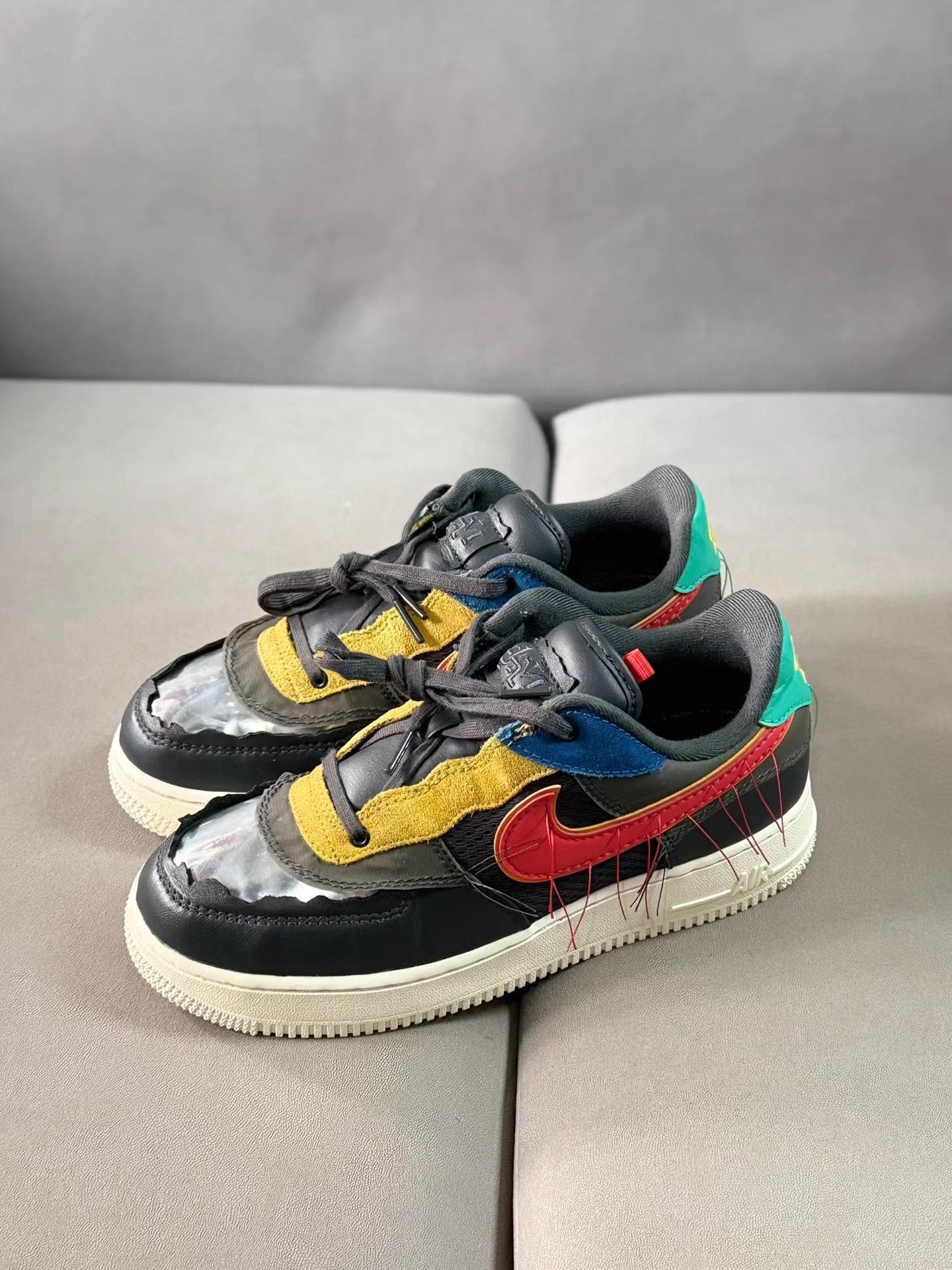 Nike Nike Air Force 1 Black History Month Ｑ20 Size US 7 / EU 40 - 1 Thumbnail