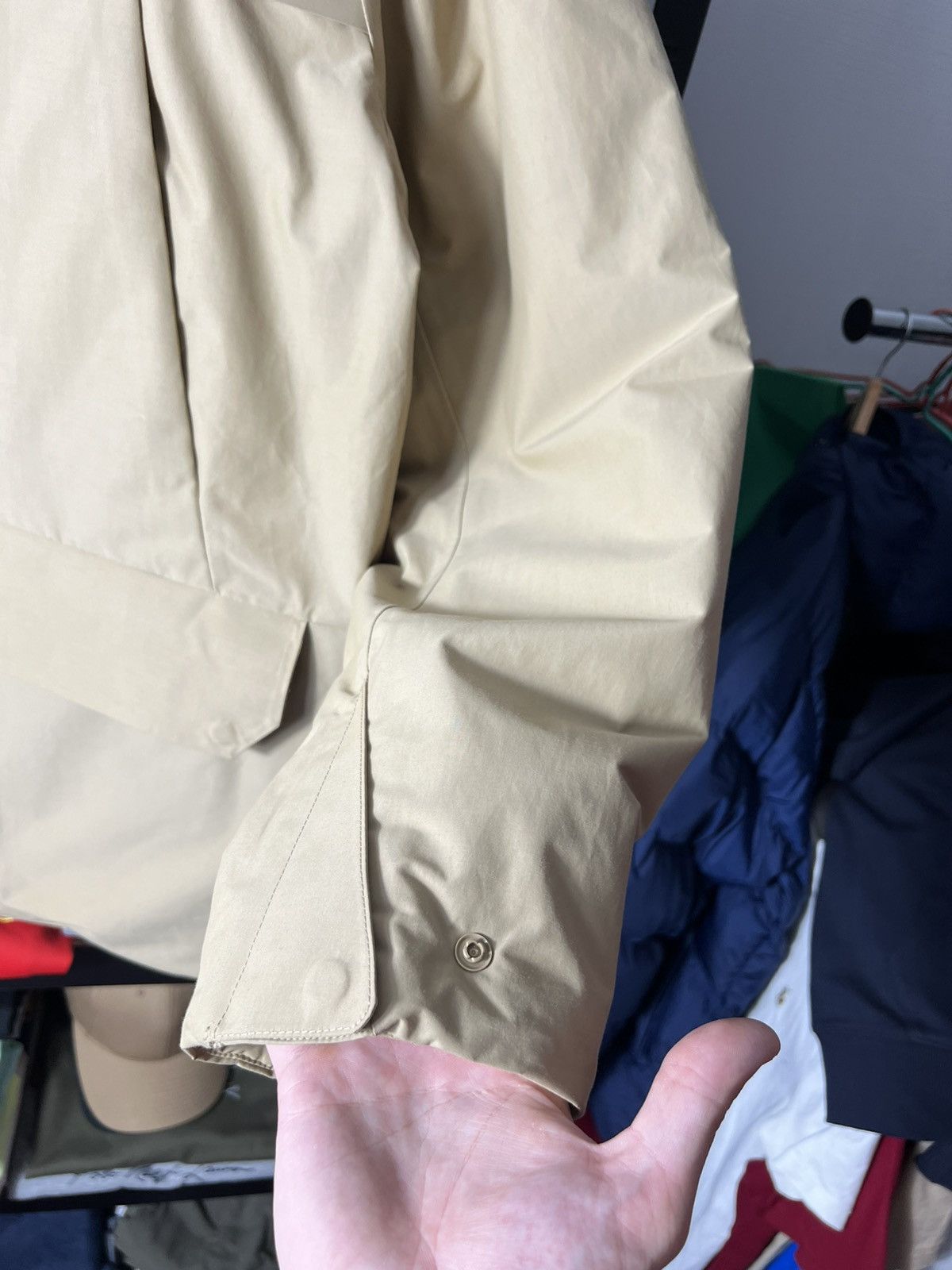 Polo Ralph Lauren 🧥 NWT RLX Ralph Lauren Water-Repellent Faille Hooded Jacket Size US XXL / EU 58 / 5 - 10 Thumbnail
