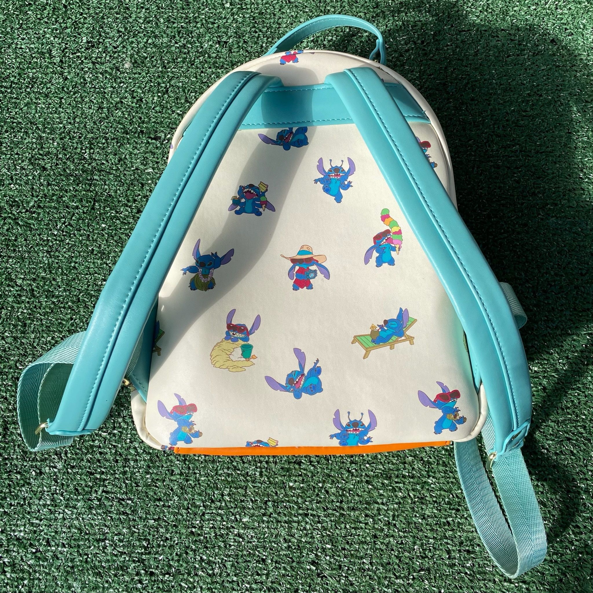 Other Loungefly Disney Lilo & Stitch All Over Print Mini Backpack Size ONE SIZE - 7 Thumbnail