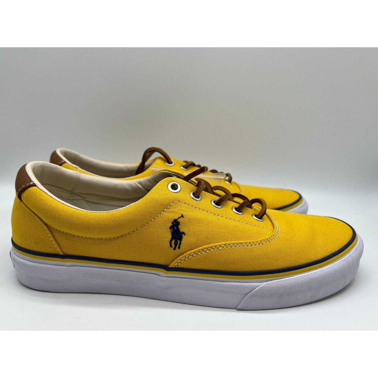 Polo Ralph Lauren Polo Ralph Lauren Men’s Keaton-Pony Canvas Mustard 10.5 Size US 10.5 / IT 40.5 - 11 Thumbnail