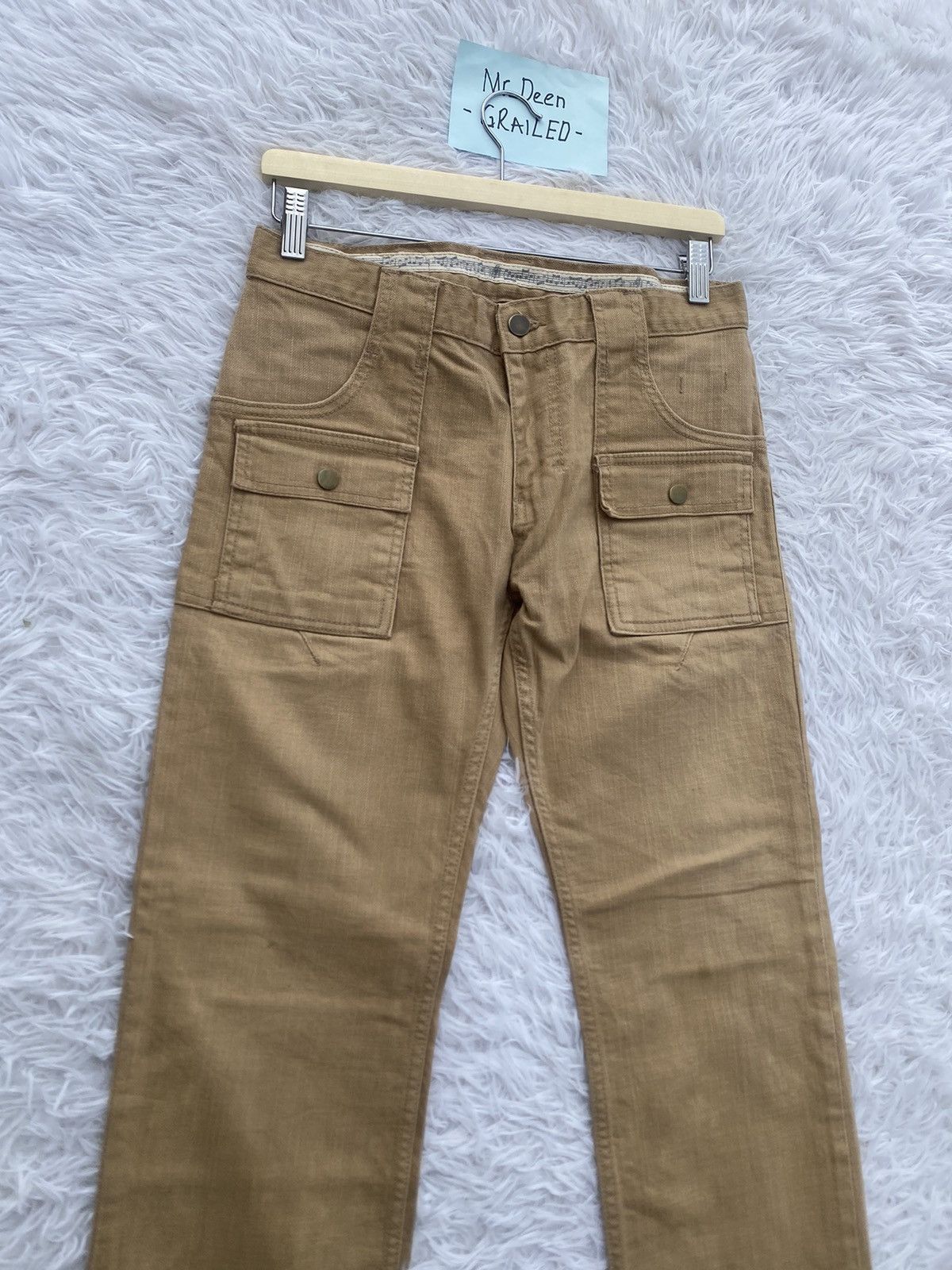 Number (N)ine Rare Vintage Number Nine Cargo Denim /Jeans Size US 30 / EU 46 - 6 Thumbnail