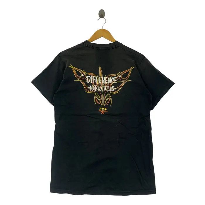 Fruit Of The Loom Vintage DMC DIFFERENCES MOTORCYCLE SSG Tee Shirt Size US M / EU 48-50 / 2 - 3 Thumbnail