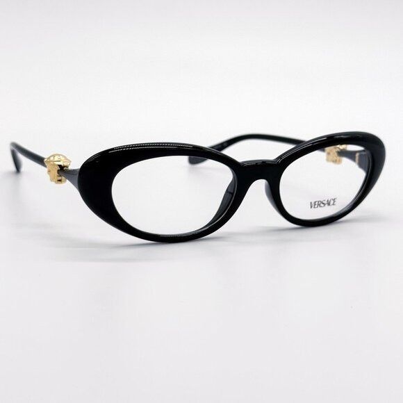 Versace NEW VERSACE EYEGLASSES VE3381U GB1 BLACK WOMEN EYEWEAR Size ONE SIZE - 5 Thumbnail
