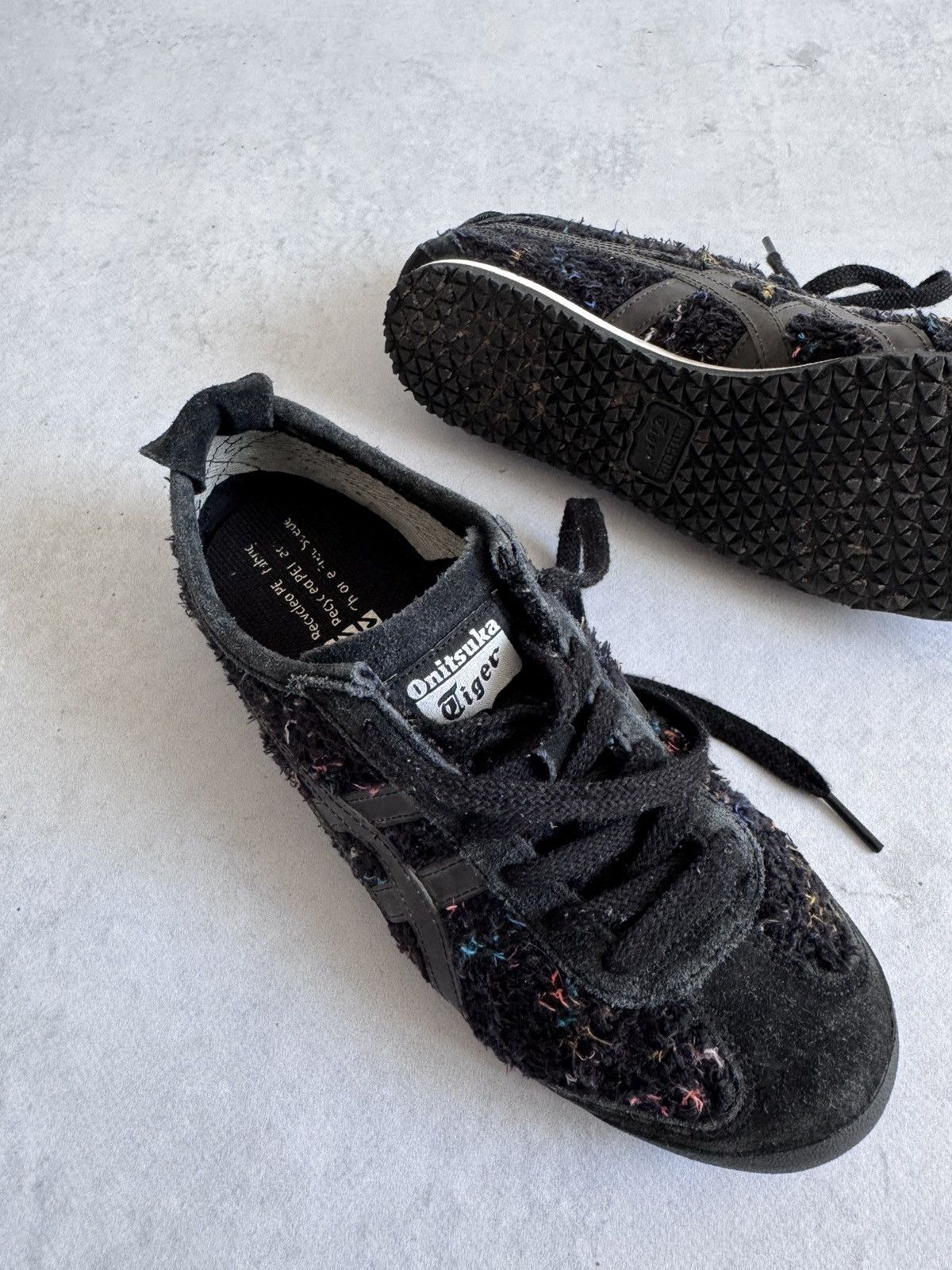 Onitsuka Tiger Vintage Onitsuka Tiger Mexico 66 Fleece Black Y2K Sneakers Size US 5 / IT 35 - 10 Thumbnail