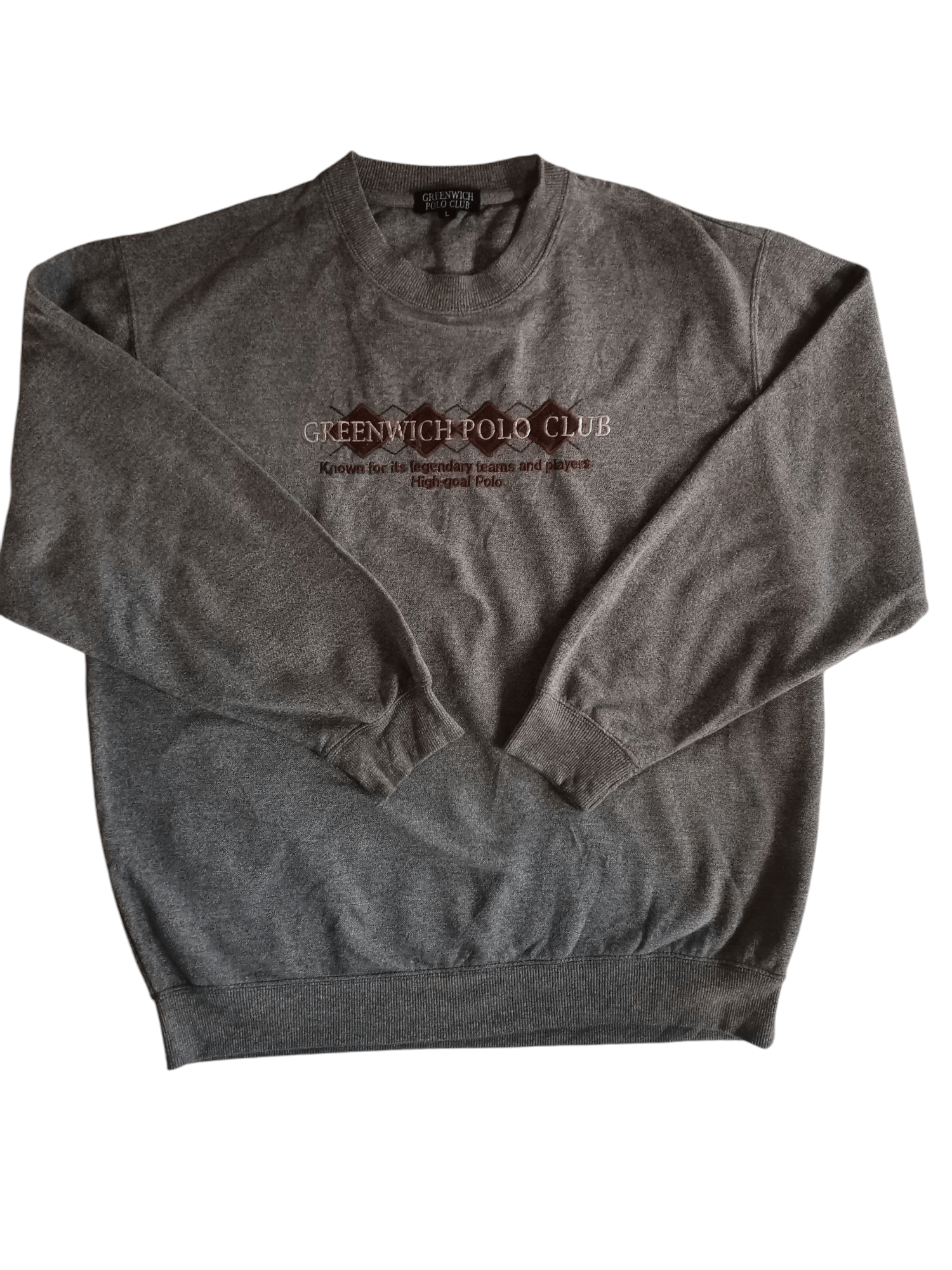Designer × Polo Ralph Lauren × Vintage Vintage Greenwich Polo Club Sweatshirt Size US L / EU 52-54 / 3 - 2 Thumbnail