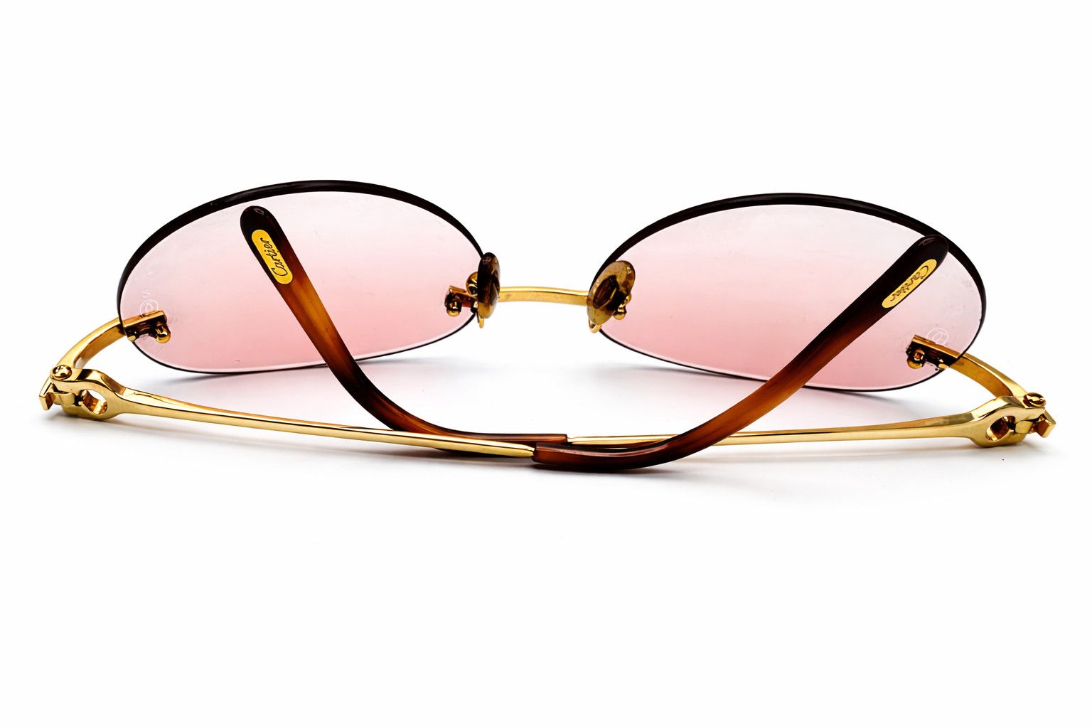 Cartier Authentic Cartier Bolon Gold Glasses CT00450 Size ONE SIZE - 10 Thumbnail