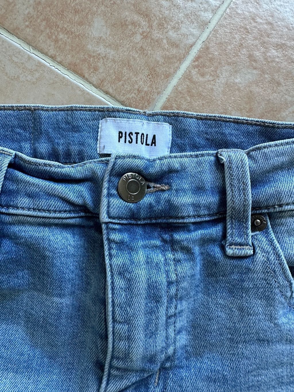 Pistola Pistola Women's Denim Shorts Blue Size 27 Size 27" / US 4 / IT 40 - 5 Thumbnail
