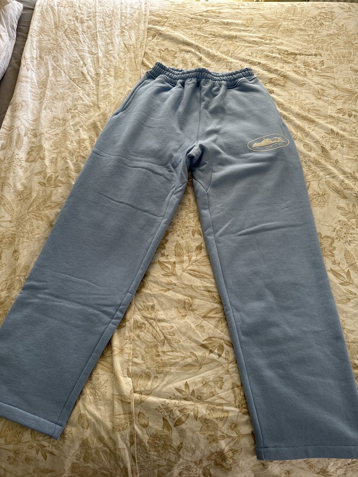 Corteiz CORTEIZ SWEATPANT - SIZE S - BABY BLUE - SS25 Size US 29 - 6 Thumbnail