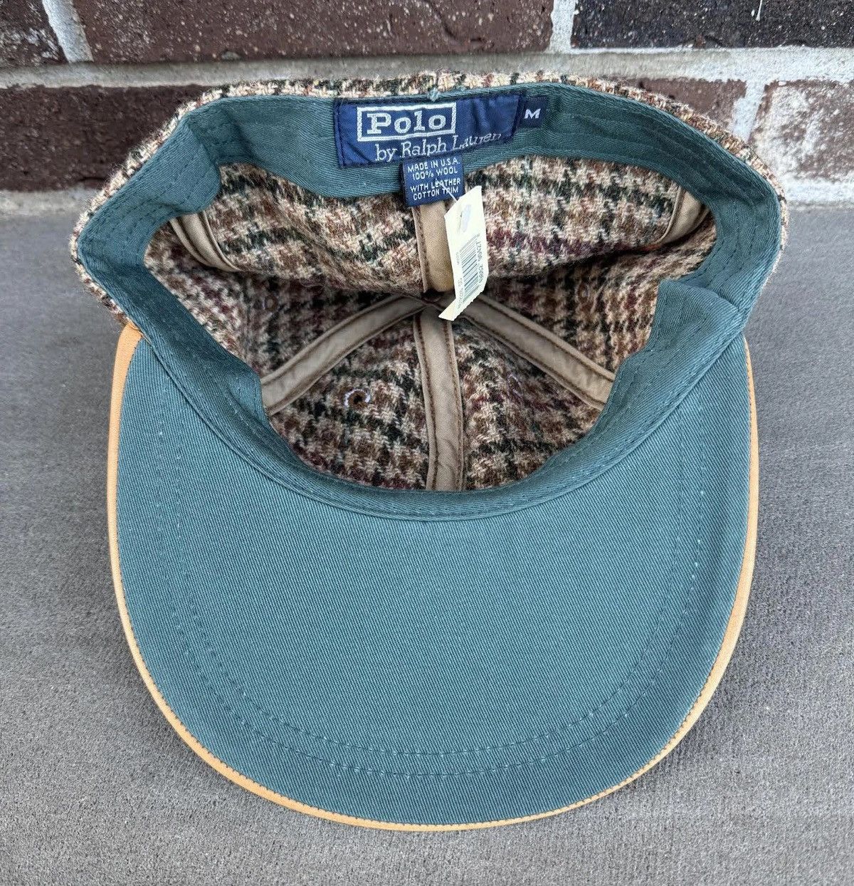 Polo Ralph Lauren Vintage Polo Ralph Lauren Brown Wool Fitted Hat Size MNWT Size ONE SIZE - 4 Thumbnail