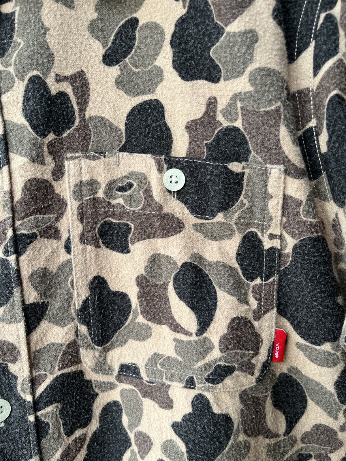 Wtaps Wtaps Brown camo shirt. Size US M / EU 48-50 / 2 - 9 Thumbnail