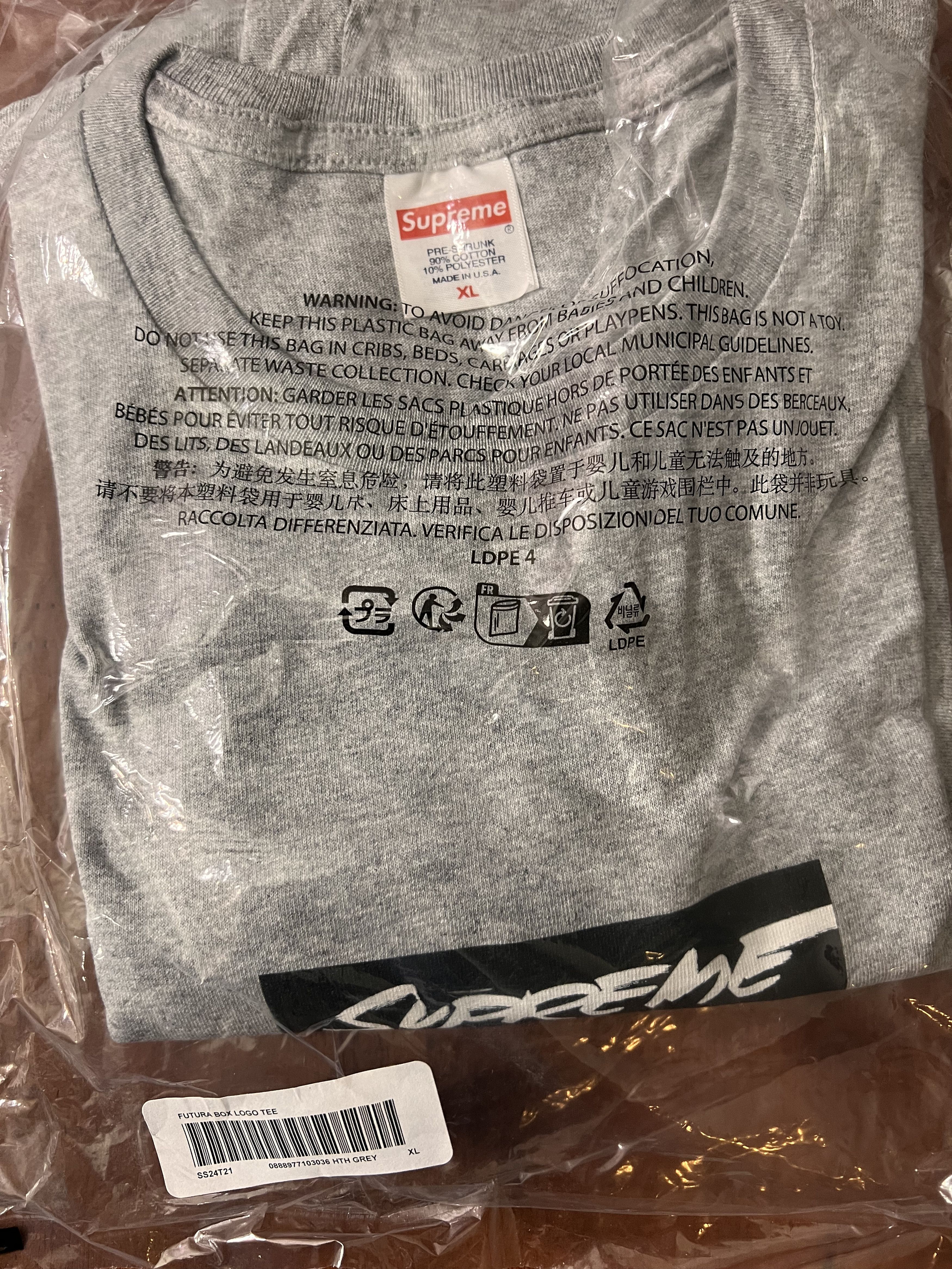 Supreme Futura Box Logo Size US XL / EU 56 / 4 - 1 Thumbnail