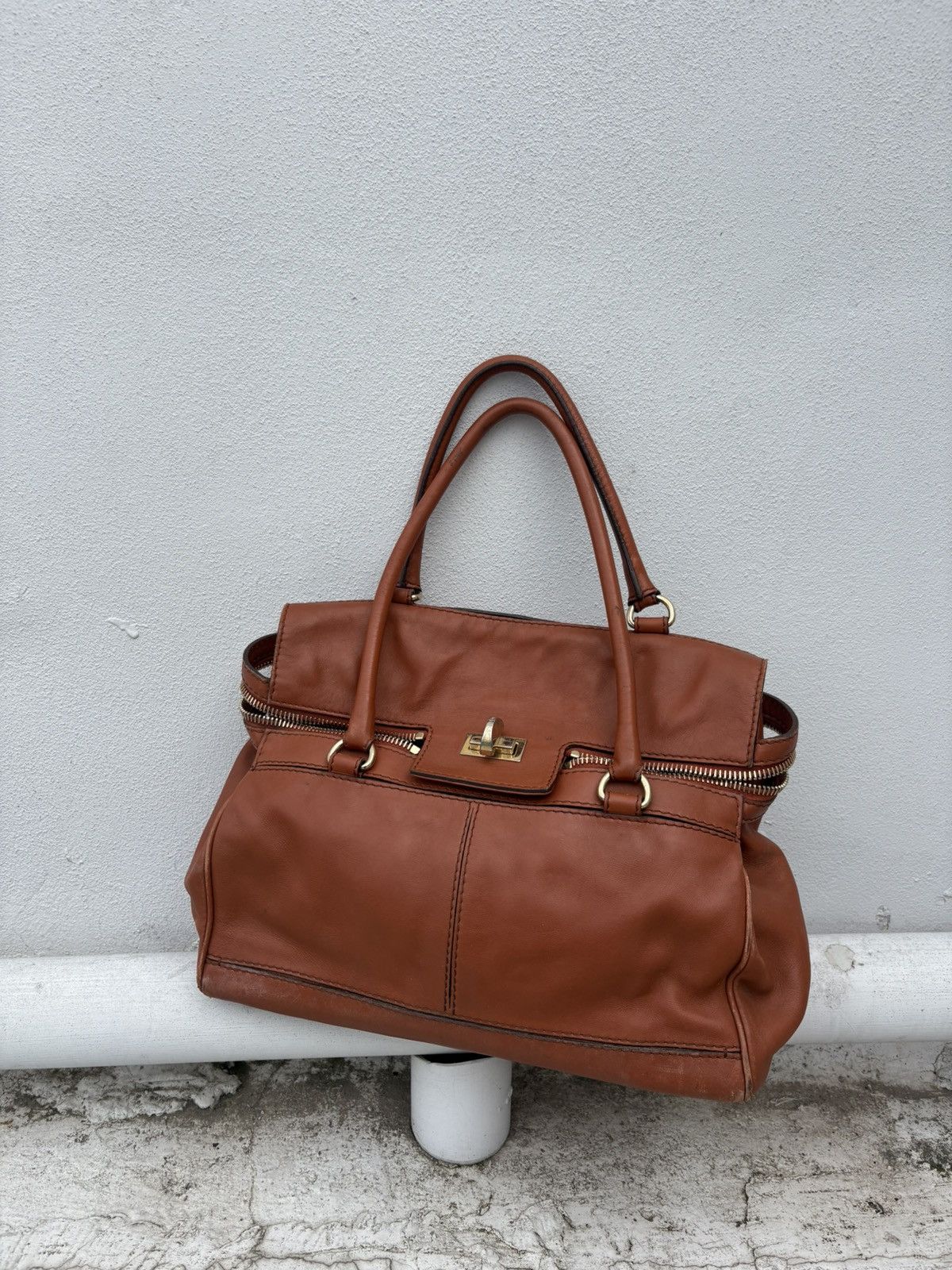 Max Mara Max Mara leather bag Size ONE SIZE - 1 Thumbnail