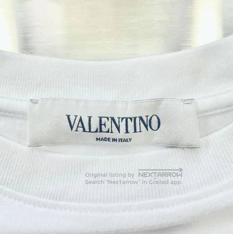 Valentino Valentino White Women's T-Shirt with Logo . Size XS / US 0-2 / IT 36-38 - 3 Thumbnail