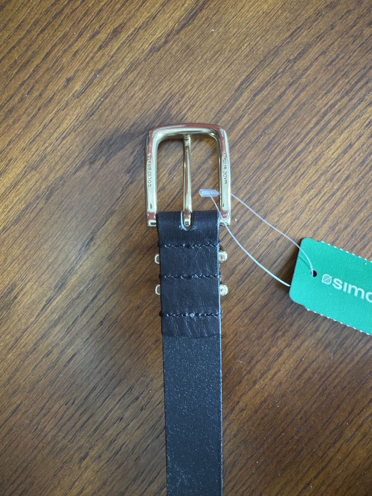 Simons Leather Belt for Men Size 32 - 2 Thumbnail