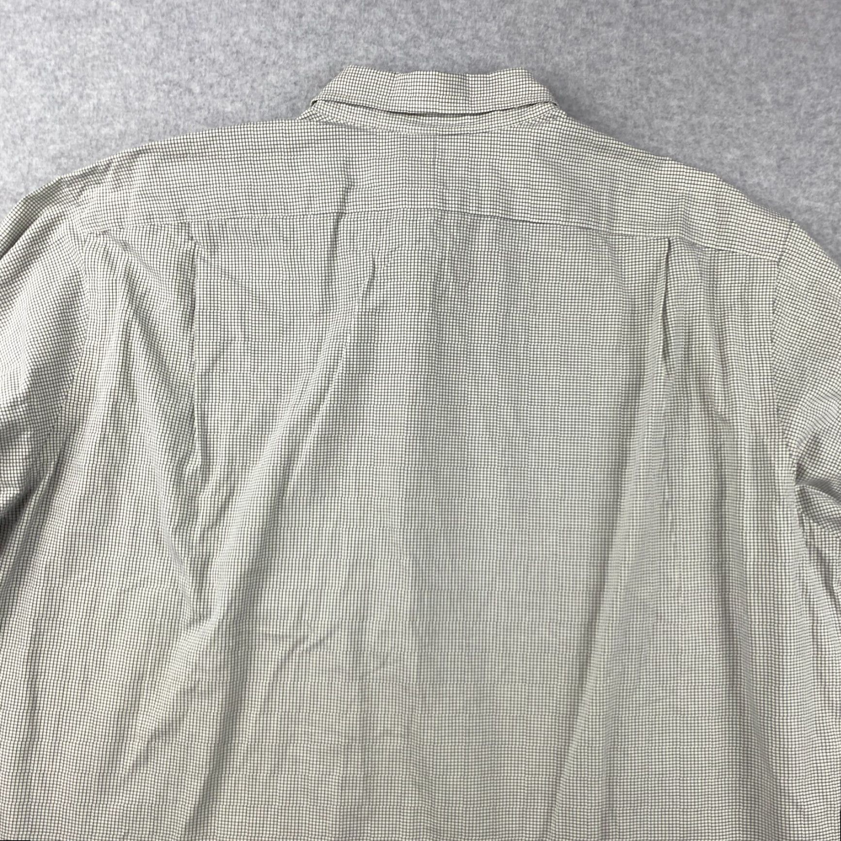 Polo Ralph Lauren Polo Ralph Lauren Button-Up Shirt Mens XL Check Long Sleeve Collared Spread Embroidered Logo Breathable Linen Cotton Blue Size US XL / EU 56 / 4 - 5 Thumbnail