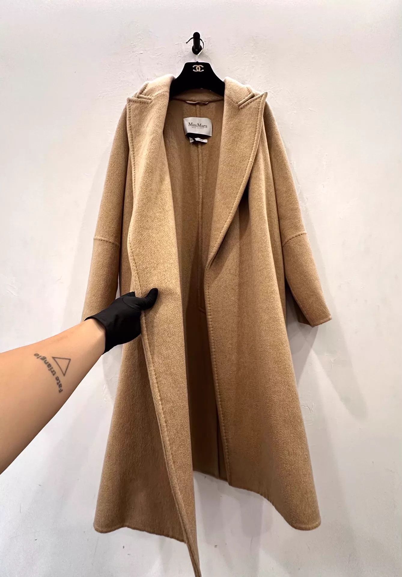 Max Mara MaxMara Women's Brown Cashmere Overcoat 38 New Size S / US 4 / IT 40 - 4 Thumbnail