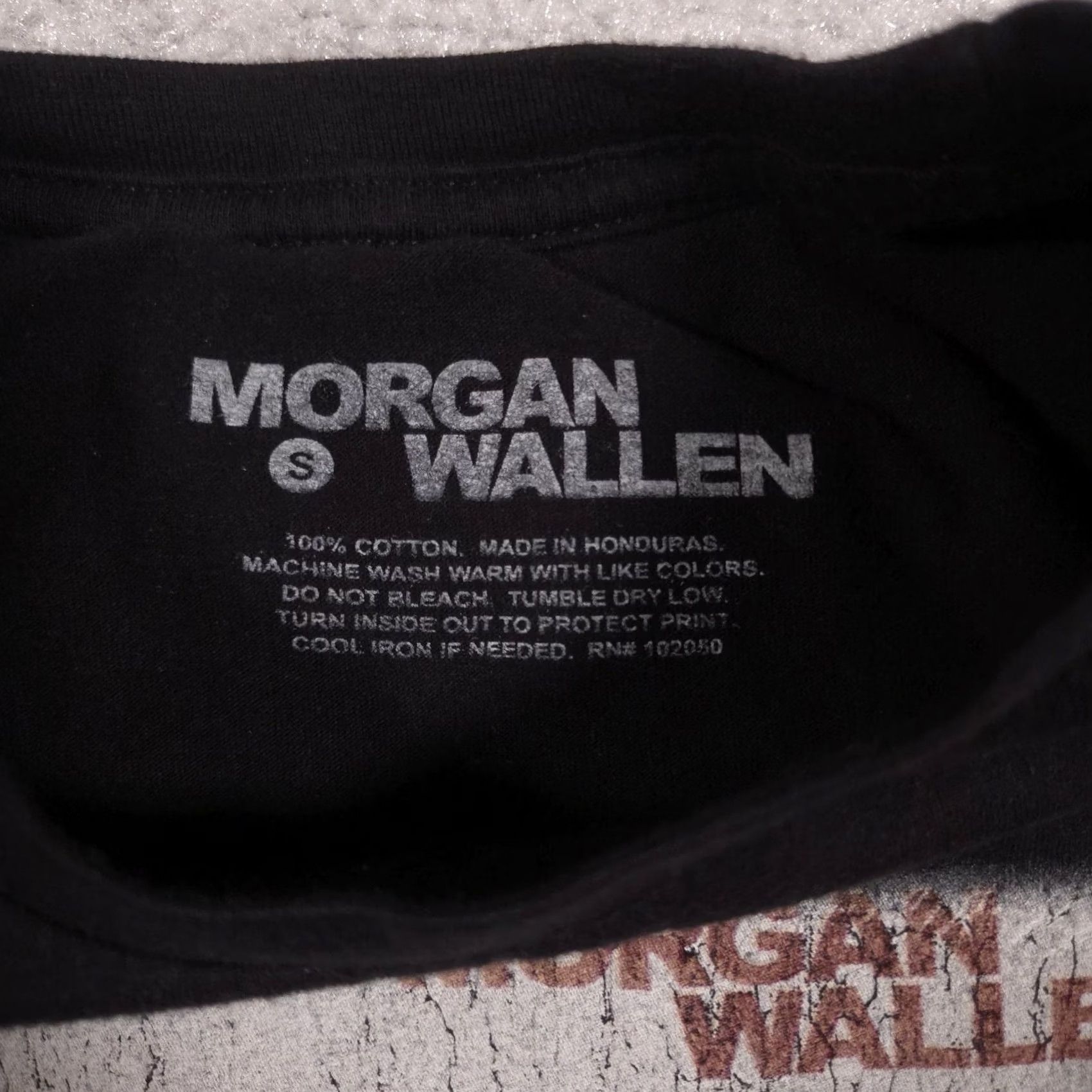 Vintage Morgan Wallen Shirt Adult S Black One Thing At A Time Graphic Tee Tagless Size US S / EU 44-46 / 1 - 5 Thumbnail