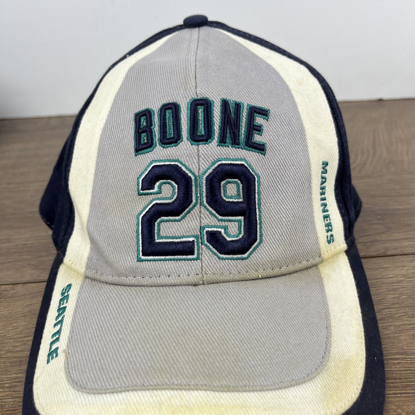 Other Seattle Mariners Hat 29 Boone Gray Hat Adjustable Adult Size Size ONE SIZE - 6 Thumbnail