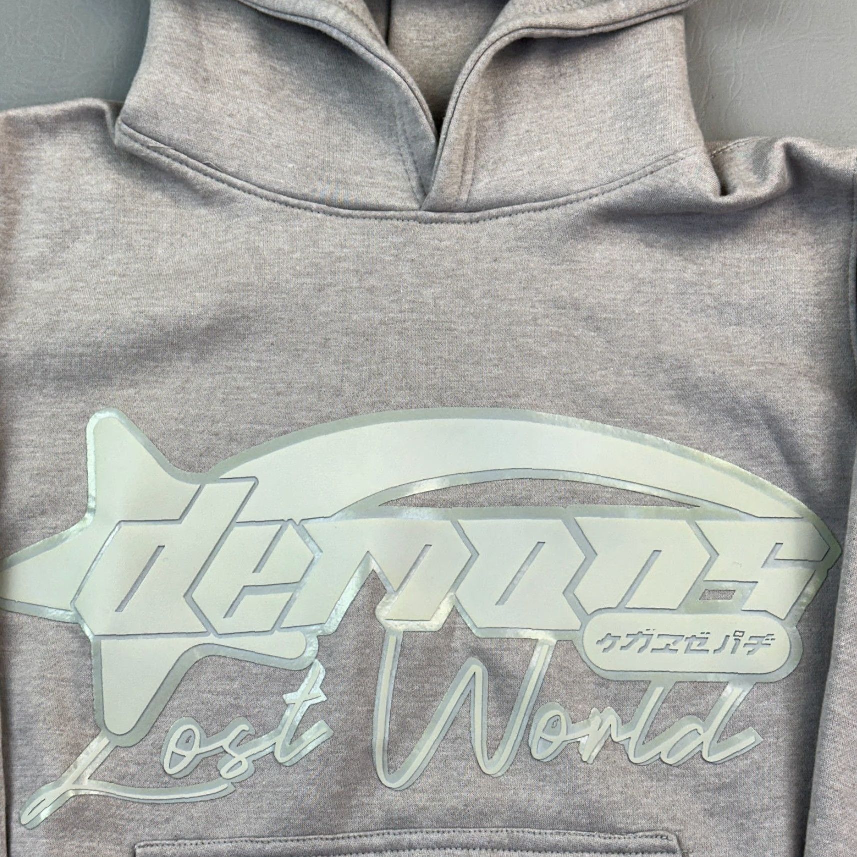 Vintage Demon Basement Hoodie Mens Medium Oatmeal Gray Streetwear Skate Logo Pullover Size US M / EU 48-50 / 2 - 4 Thumbnail