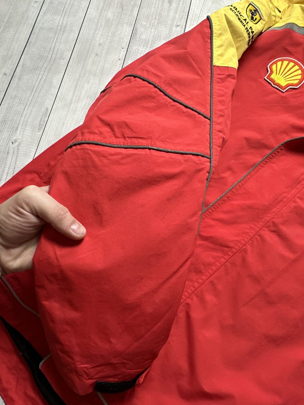 Ferrari × Vintage Vintage Ferrari racing jacket size S unisex logo shell Size US S / EU 44-46 / 1 - 8 Thumbnail