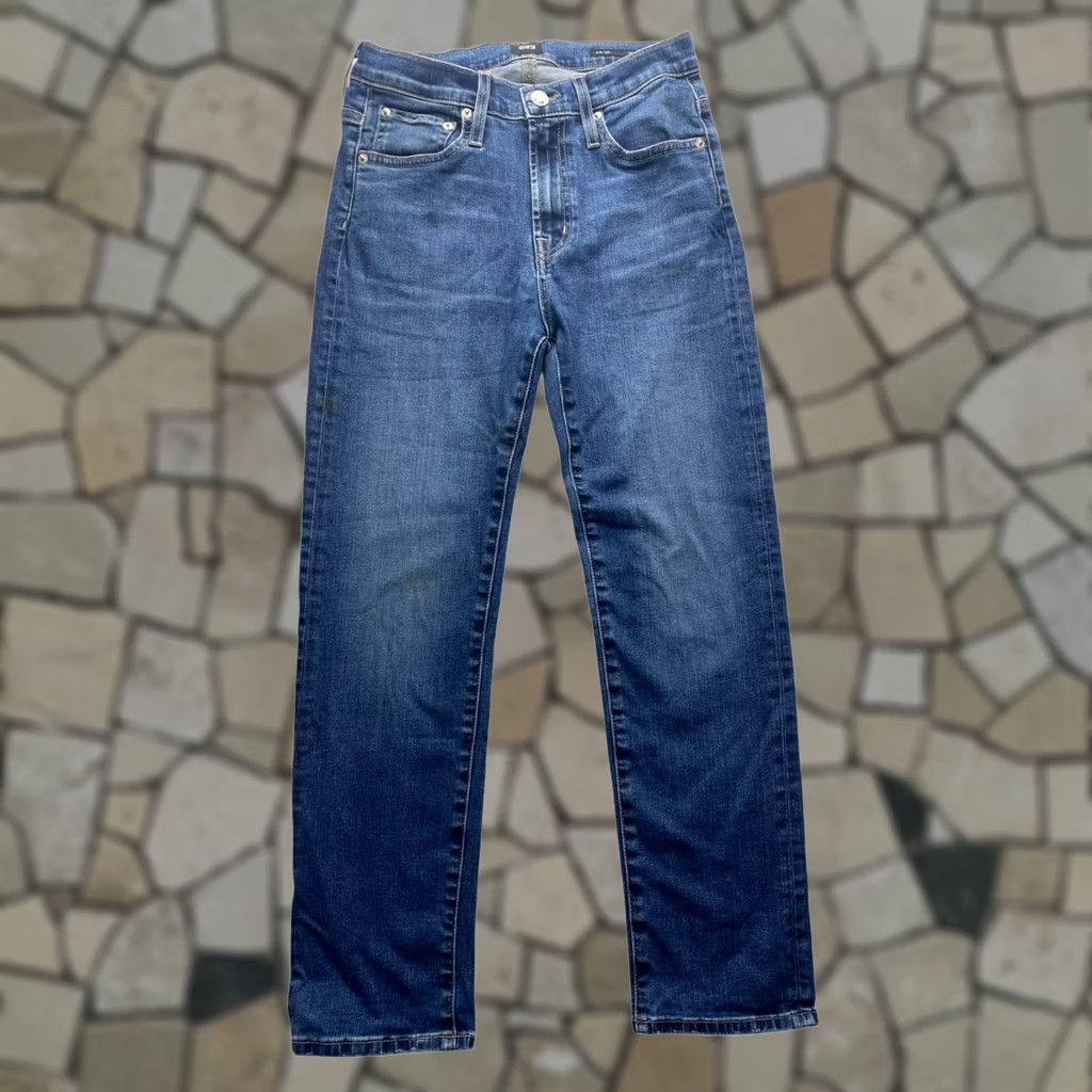 Edwin Women’s Edwin Elin Crop Straight Jeans 25 Women Blue Jeans Crop Straight Accessories: 5-pocket Women’s Size 42" / US 20 - 1 Thumbnail