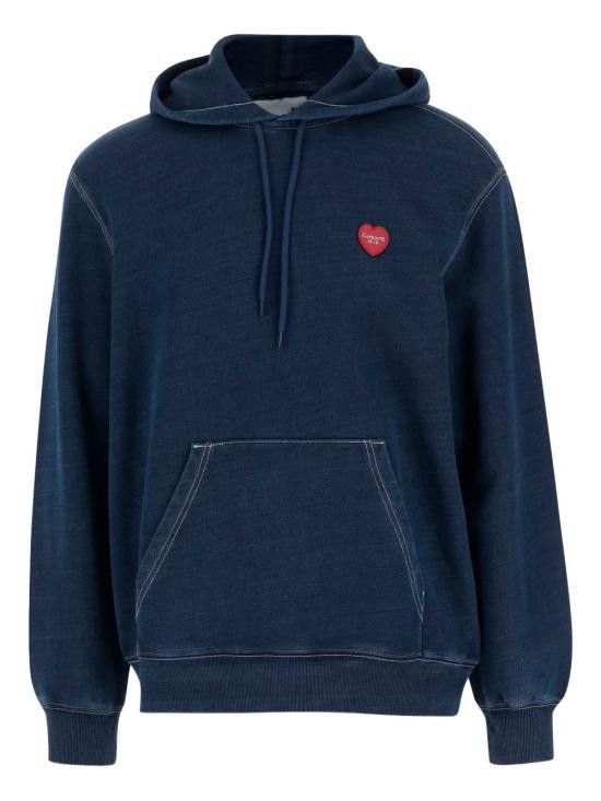 Carhartt Wip CARHARTT WIP Men Sweater I034498 Hooded Ingo SweatshirtE4 GD Blue Size US S / EU 44-46 / 1 - 1 Thumbnail