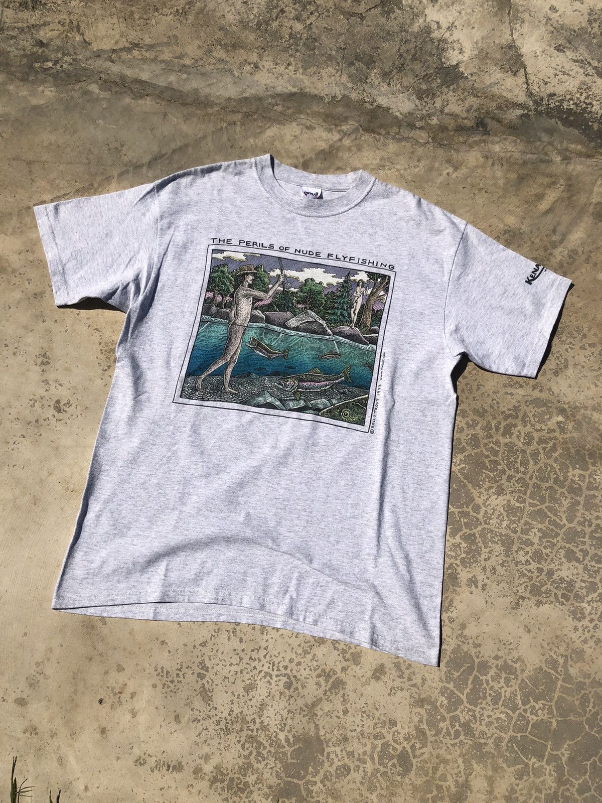 Art × Humor × Vintage Rare🔥 Vintage Rollo Trout The Perils Of Nude Fly